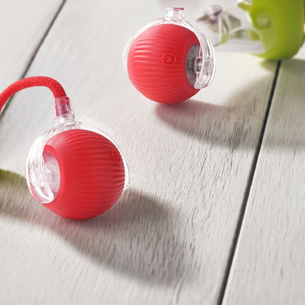 Rechargeable Cat or Dog Toy Smart Pet Interaction Automatic Rolling Ball (UK )