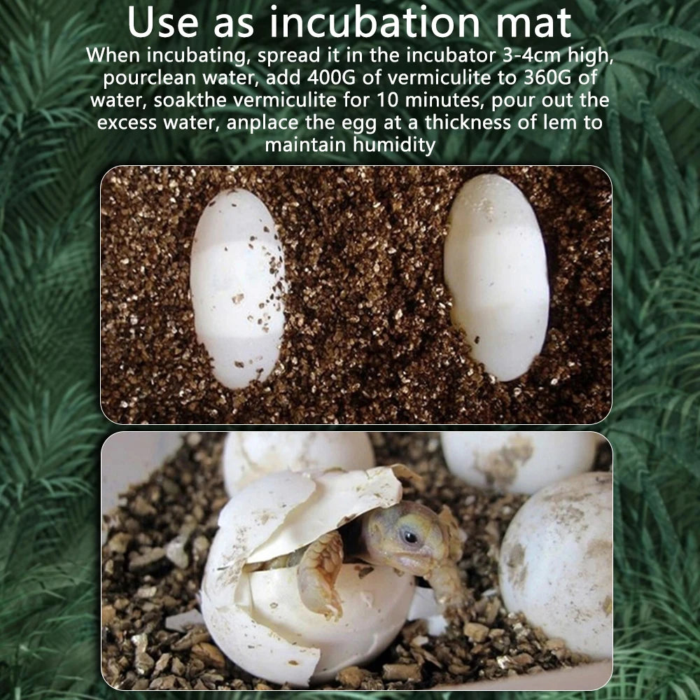 2/4L Perlite Vermiculite Egg Incubation medium ,Garden Potting Soil Mix Media Reptile Breeding Accessories