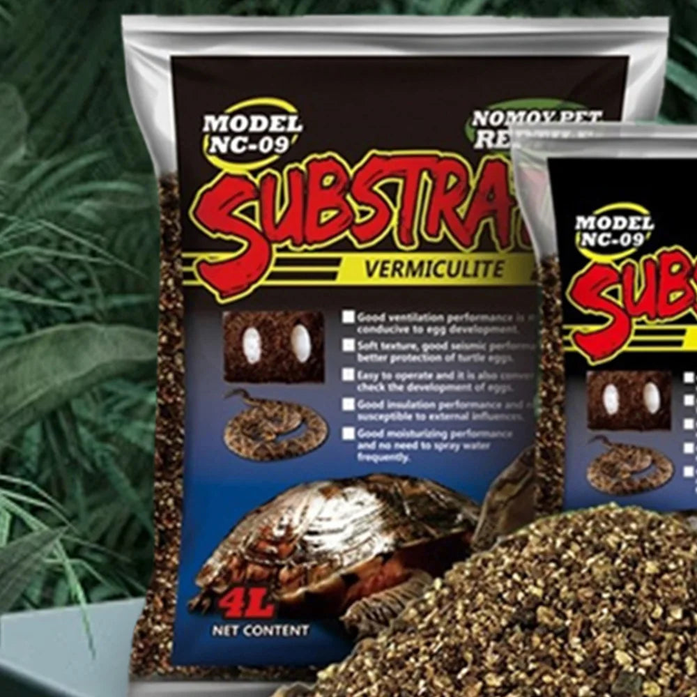 2/4L Perlite Vermiculite Egg Incubation medium ,Garden Potting Soil Mix Media Reptile Breeding Accessories