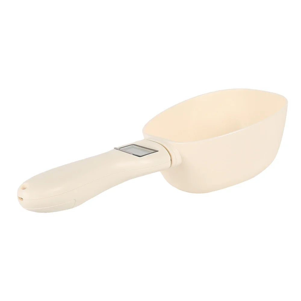 Pet Food Measuring Scoop Scale,Kitchen Digital Food Measuring Spoon with LED Display for Dog Cat,Maximum 250ml for Milk Coffee