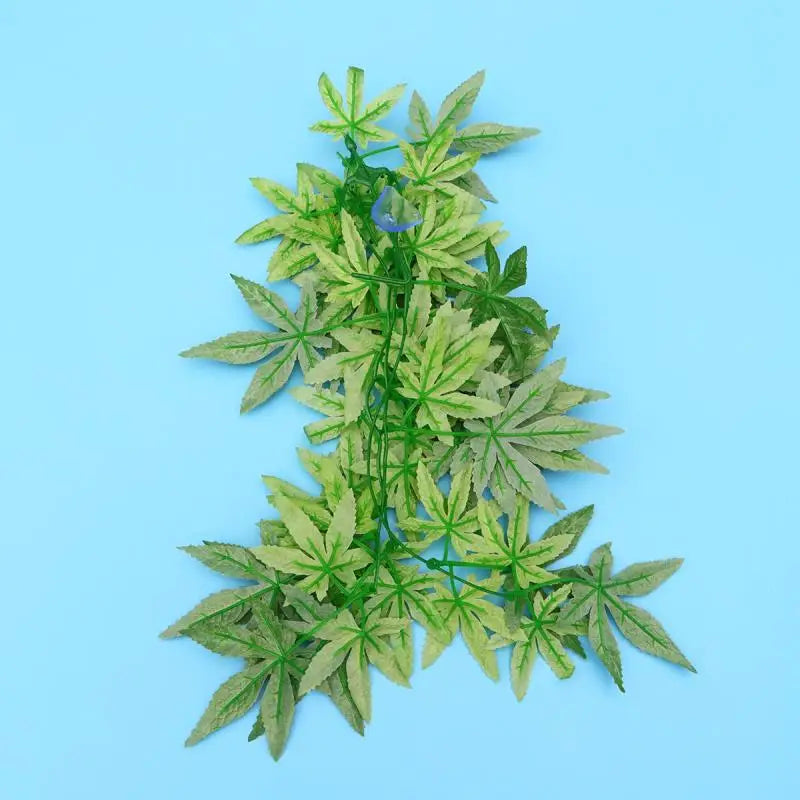 Fake Vines for Reptiles Fake Plants for Reptiles Reptile Plants for Terrarium with Suction Cups Suction Cup Plants for Reptiles