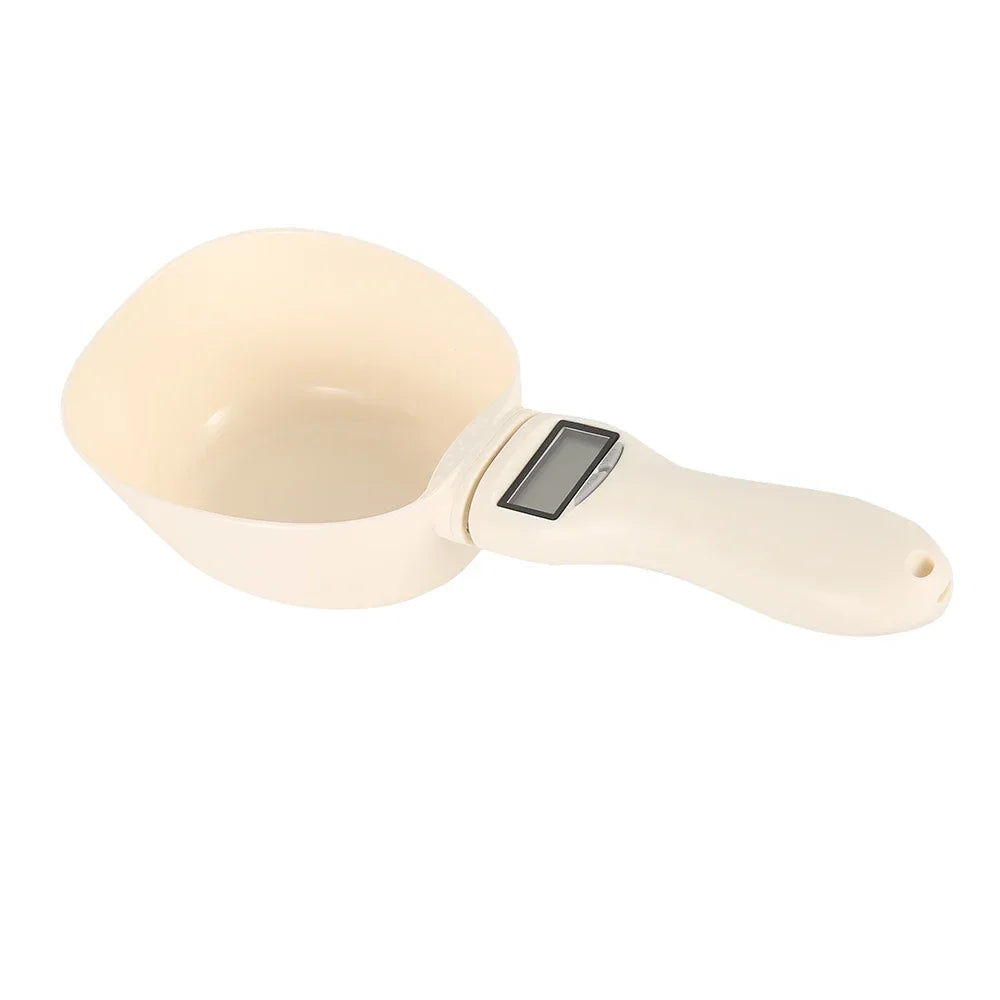 Pet Food Measuring Scoop Scale,Kitchen Digital Food Measuring Spoon with LED Display for Dog Cat,Maximum 250ml for Milk Coffee