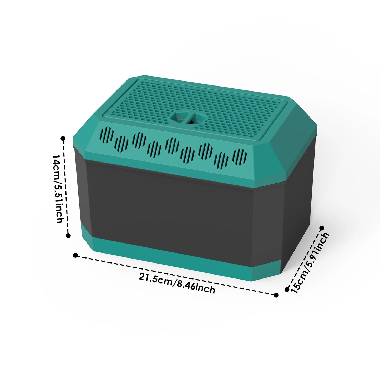 Live food storage box suitable for raising mealworms, crickets, Dubia cockroaches, Morio worms
