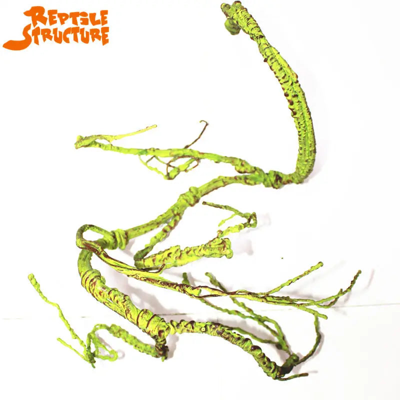 Reptile Landscaping Vine Fake Branches Rainforest