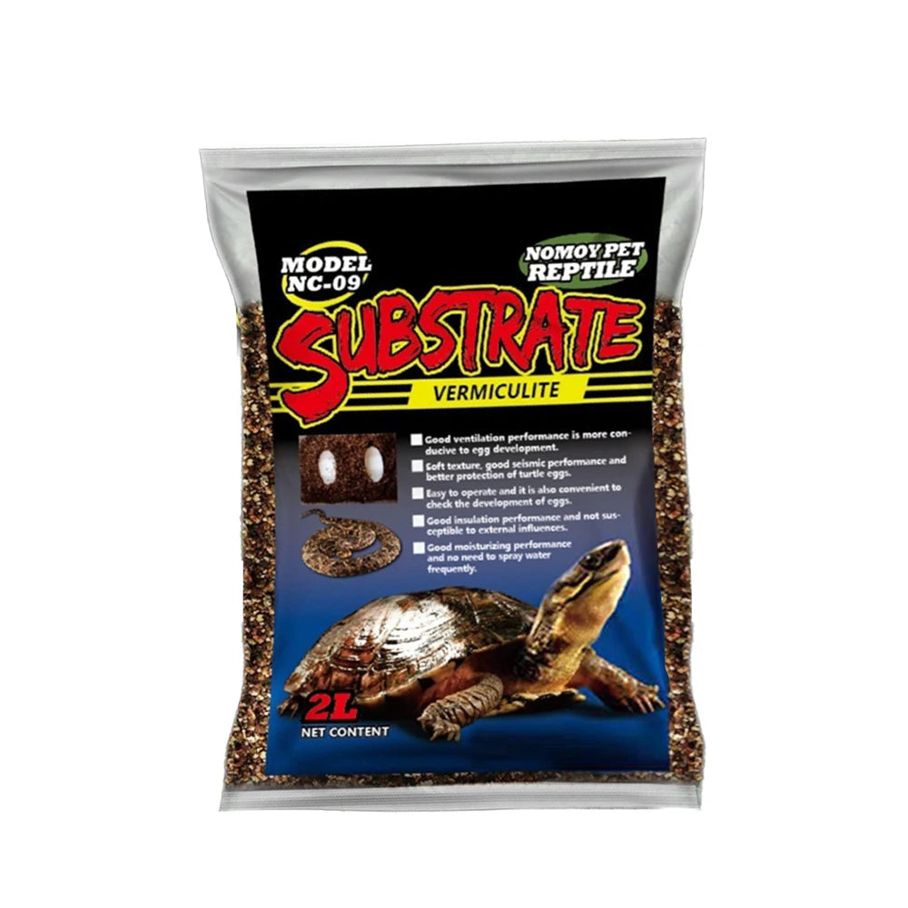 2/4L Perlite Vermiculite Egg Incubation medium ,Garden Potting Soil Mix Media Reptile Breeding Accessories