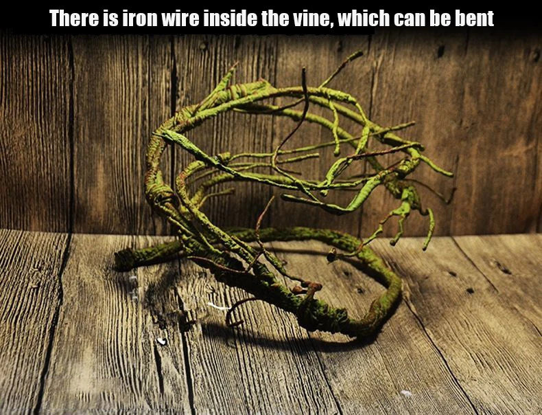 Reptile Landscaping Vine Fake Branches Rainforest