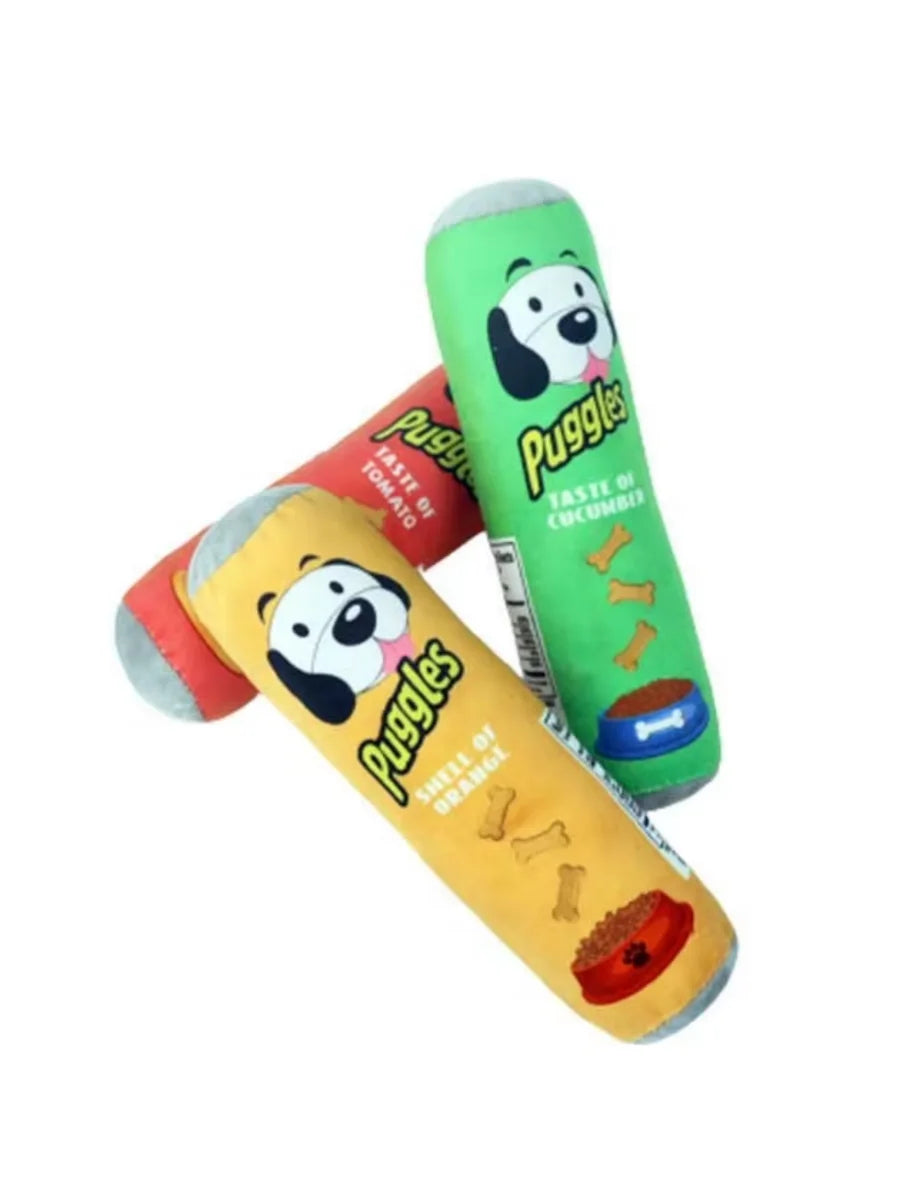 Funny Plush Dog Toy Cartoon Small Large Dog Squeak Cleaning Teeth Chewing Toy Pet