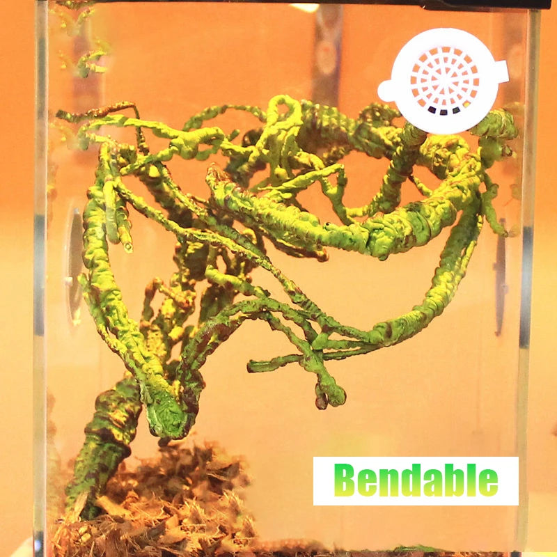 Reptile Landscaping Vine Fake Branches Rainforest