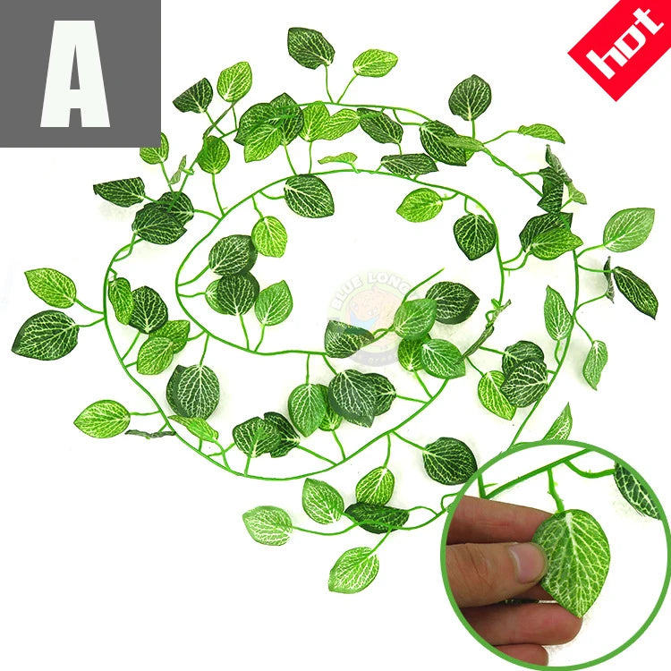 Reptile Landscaping Vine Fake Branches Rainforest