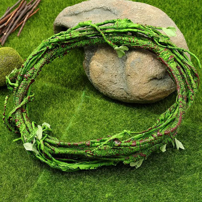 Reptile Landscaping Vine Fake Branches Rainforest