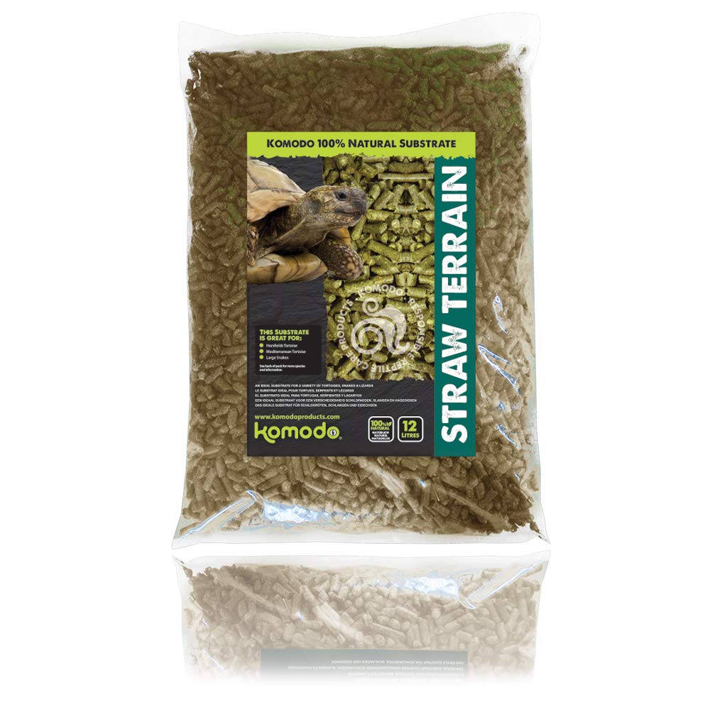 Komodo Forest Terrain Orchid Bark Chips, 12 Litre, Natural Terrain for Reptiles, Orchid Bark Chips, Bark Chips for Reptiles, Reptile Terrain, Reptile Bedding, Large Orchid Bark Chips