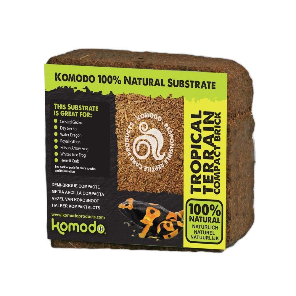 Komodo Forest Terrain Orchid Bark Chips, 12 Litre, Natural Terrain for Reptiles, Orchid Bark Chips, Bark Chips for Reptiles, Reptile Terrain, Reptile Bedding, Large Orchid Bark Chips