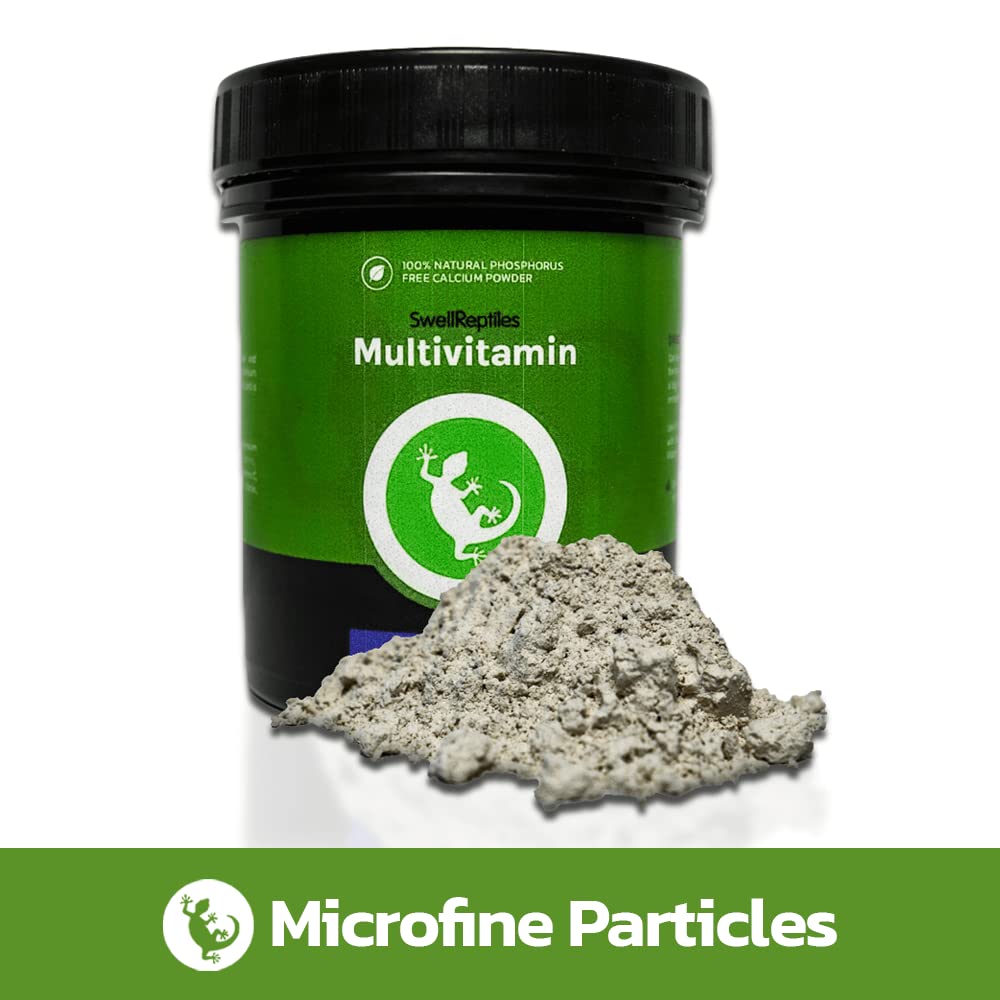 Swell Reptiles MultiVitamin and Calcium Powder Pack for Reptiles and Exotic Pets