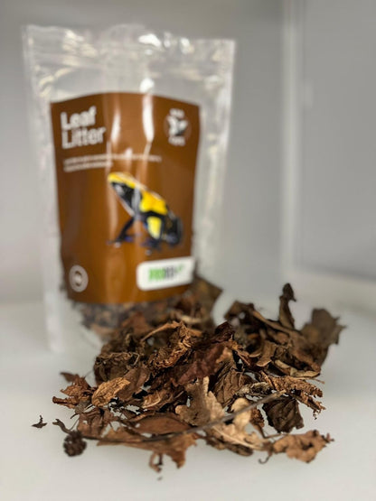ProRep Leaf Litter Substrate 3l Bag | Reptile Substrate | Leaves for Bioactive Set Up and Isopods