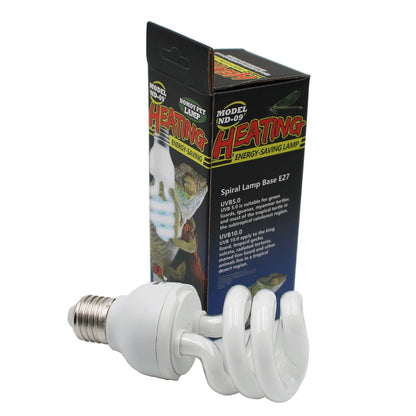 Reptile UVB 10.0 Lamp Light Bulb 13W 110/220V  For Desert Type Lighting Lizards  Snakes