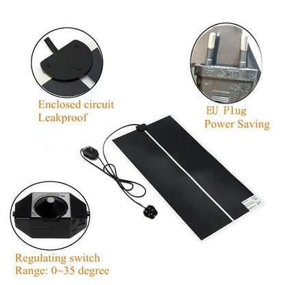 Reptile Vivarium Heat Mat Heating Warm Heater Pad With Thermostat Controller UK