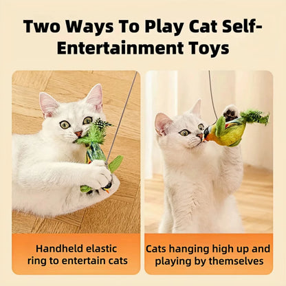 Cat Toys For Indoor Cats Interactive Cat Toy Realistic Bird Sound Cat Toy Plush FREE UK Shipping
