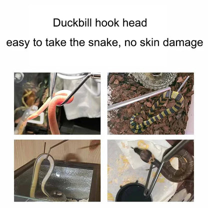 Snake Hook Retractable Professional Snake Catching hook Stainless Steel Hook