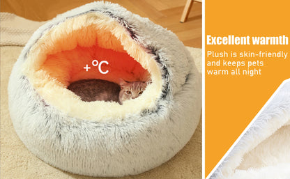 Pet Sofa Bed, Gray Color, Soft & Comfortable Cushion for Dogs and Cats, Cozy Pet Lounge with Removable Cover, for Home Use