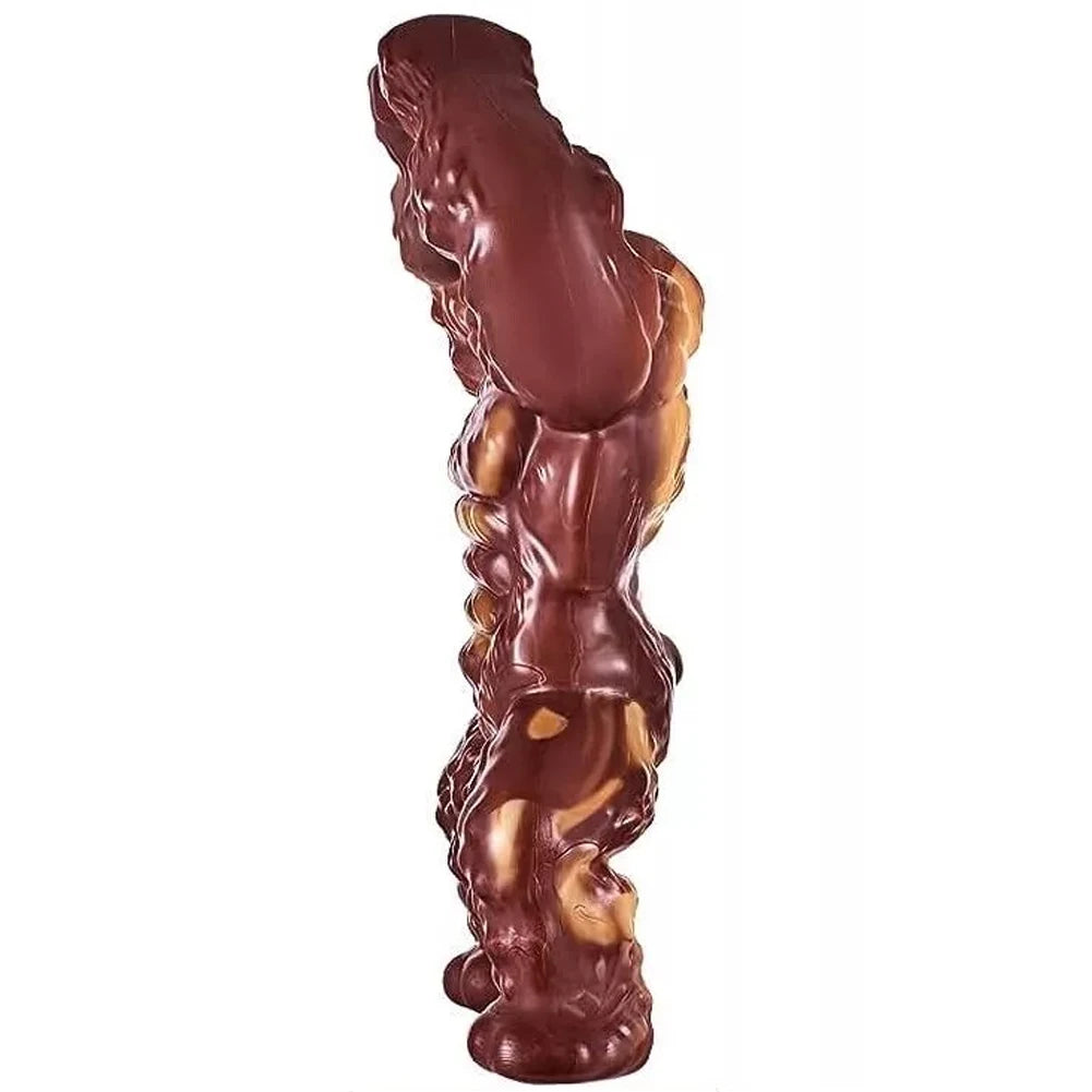 Gorilla Dog Toy Dog Chew Toy Bite-resistant Indestructible Dog Toy (Beef)
