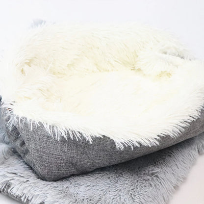 Cat Bed  Washable Cat Beds for Indoor Cats  Pet Bed Innovative Design  Safe Warming Comfortable Sleeping Surface Suitable