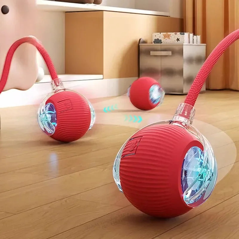 Rechargeable Cat  or Dog Toy Smart Pet Interaction Automatic Rolling Ball  (UK )