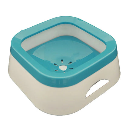 Anti-splash Water Bowl For Dogs 1L Large Capacity Drinker Drinking Bowls Dog Waterer For Puppy Cat Pet Accessories