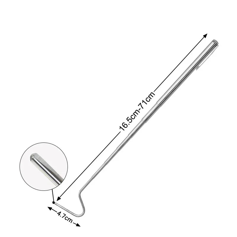 Snake Hook Retractable Professional Snake Catching hook Stainless Steel Hook