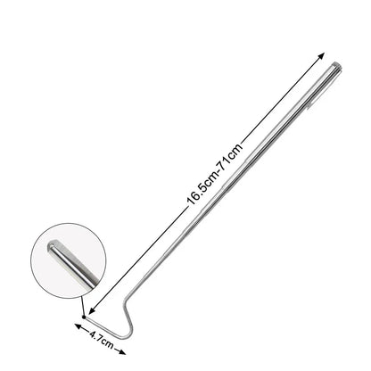 Snake Hook Retractable Professional Snake Catching hook Stainless Steel Hook