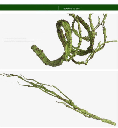 Reptile Landscaping Vine Fake Branches Rainforest