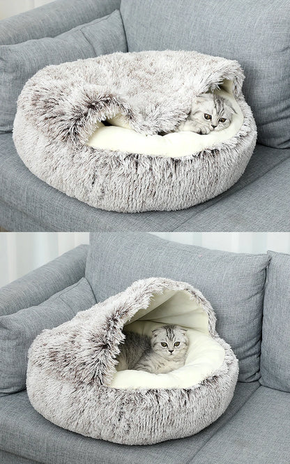 Pet Sofa Bed, Gray Color, Soft & Comfortable Cushion for Dogs and Cats, Cozy Pet Lounge with Removable Cover, for Home Use