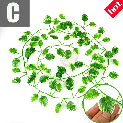 Reptile Landscaping Vine Fake Branches Rainforest