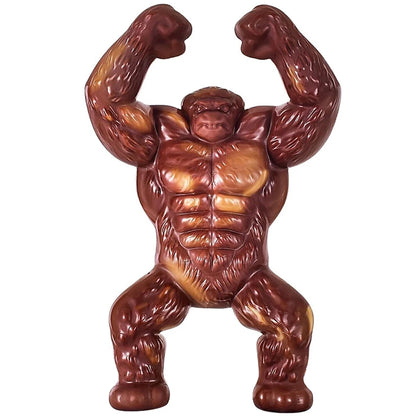 Gorilla Dog Toy Dog Chew Toy Bite-resistant Indestructible Dog Toy (Beef)