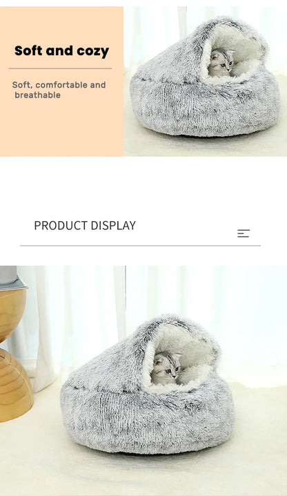 Pet Sofa Bed, Gray Color, Soft & Comfortable Cushion for Dogs and Cats, Cozy Pet Lounge with Removable Cover, for Home Use