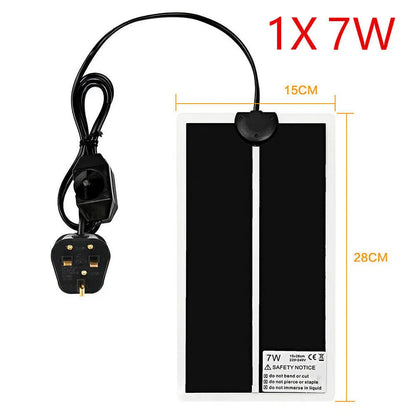 Reptile Vivarium Heat Mat Heating Warm Heater Pad With Thermostat Controller UK