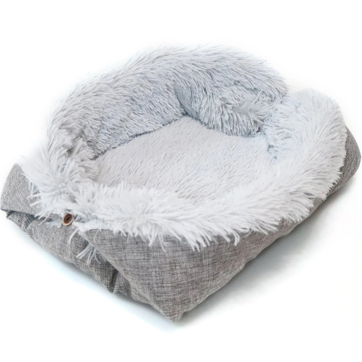 Cat Bed  Washable Cat Beds for Indoor Cats  Pet Bed Innovative Design  Safe Warming Comfortable Sleeping Surface Suitable